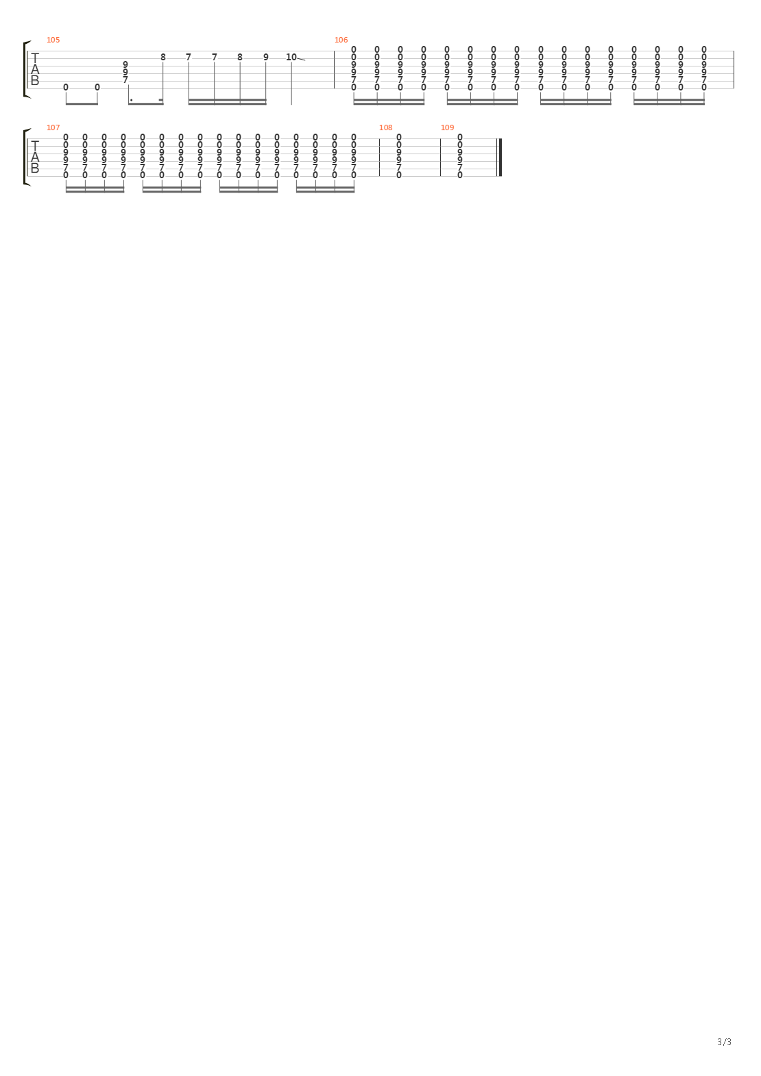 Tostaky吉他谱