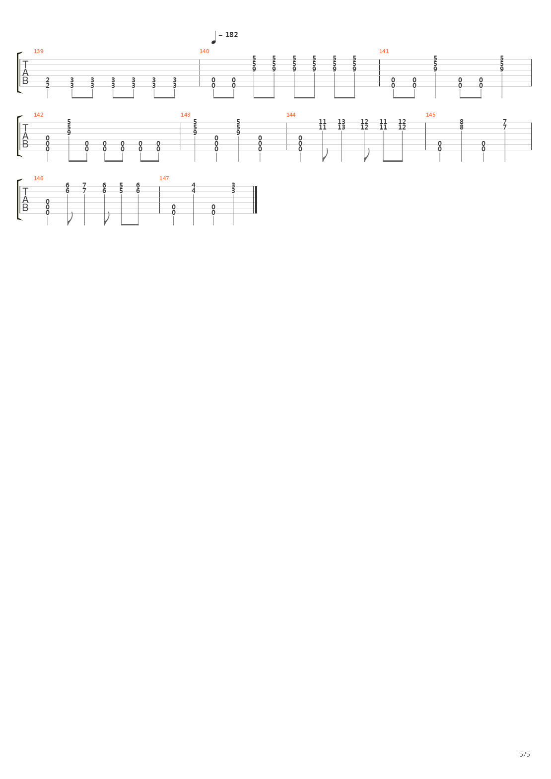 Bayonetwork吉他谱