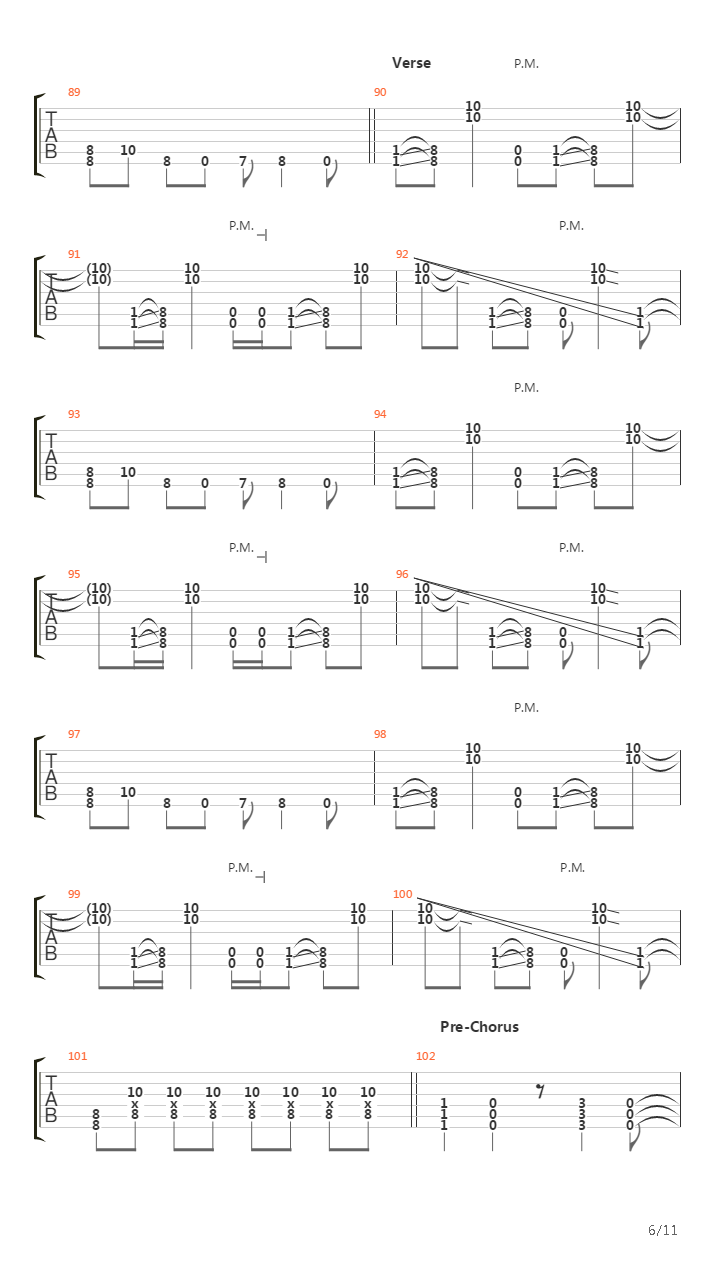 Liarsenic吉他谱