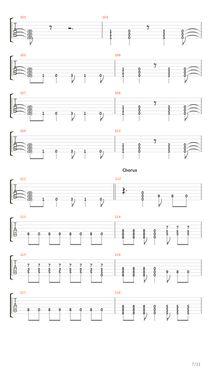 Liarsenic吉他谱