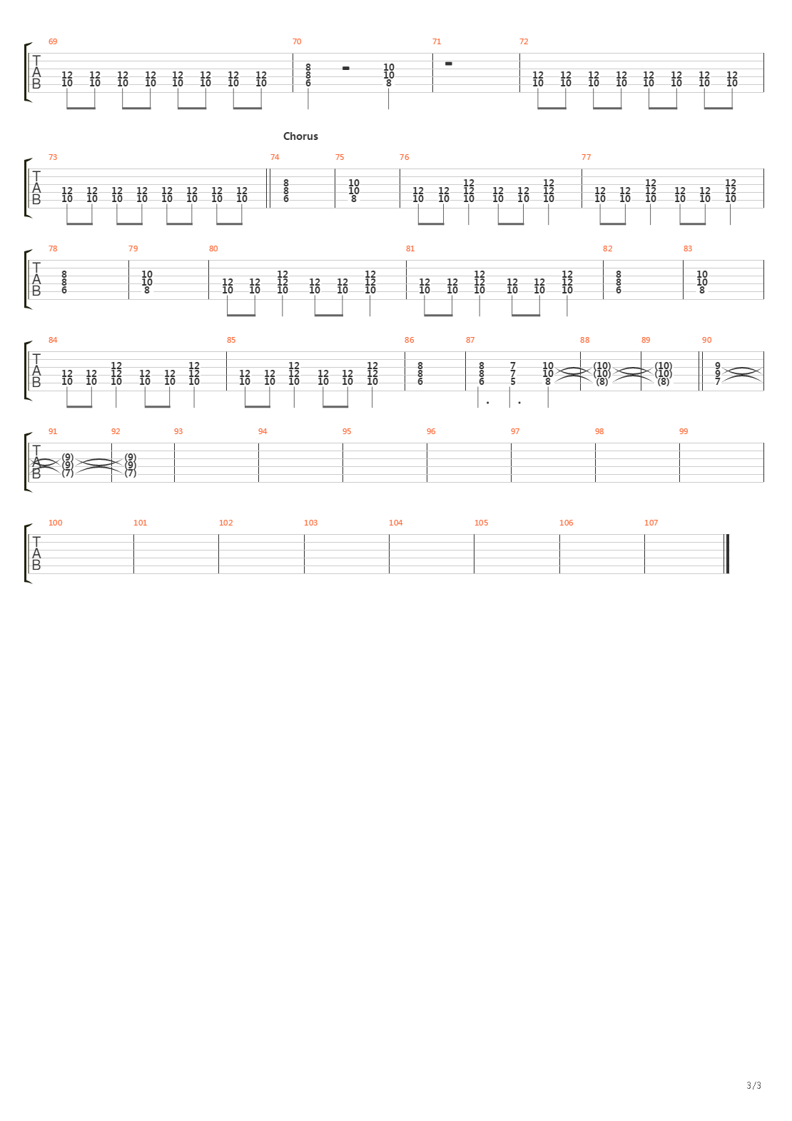 Take On Me吉他谱