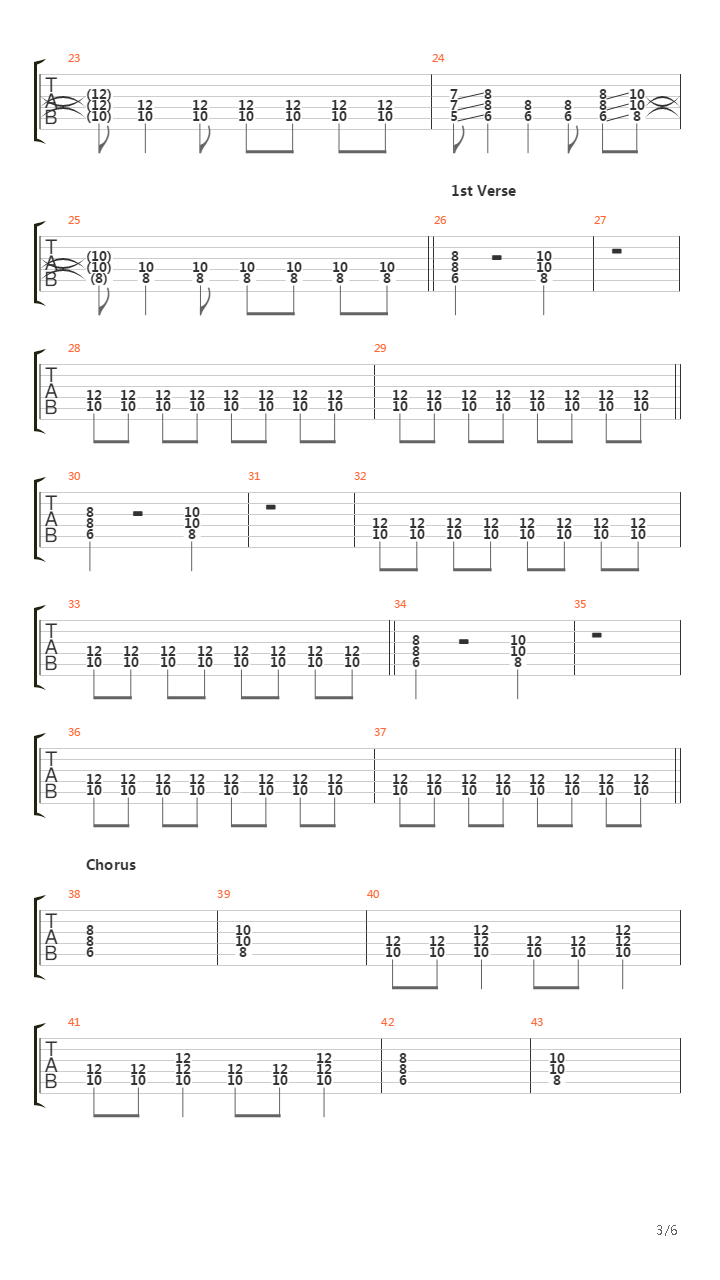 Take On Me吉他谱