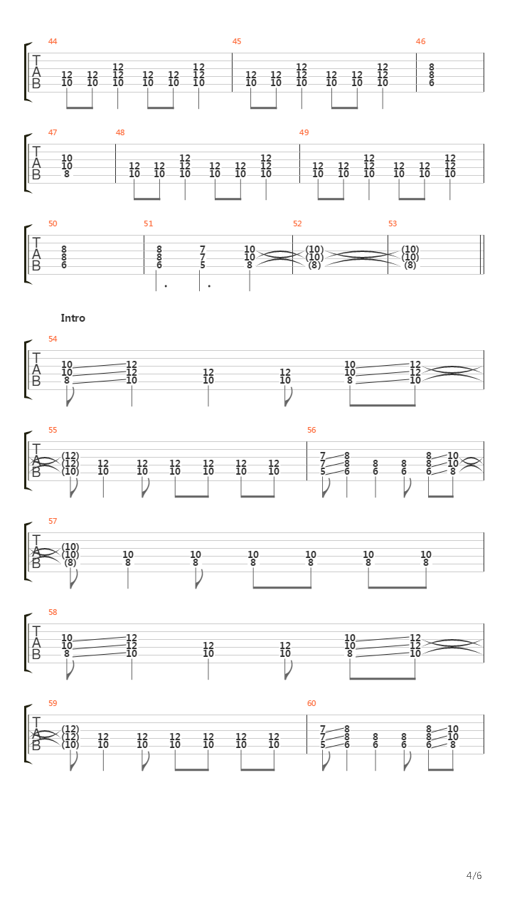 Take On Me吉他谱