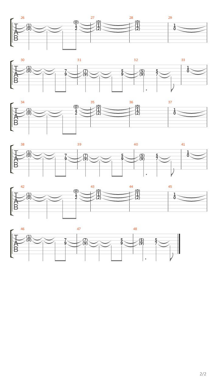 Singularity吉他谱
