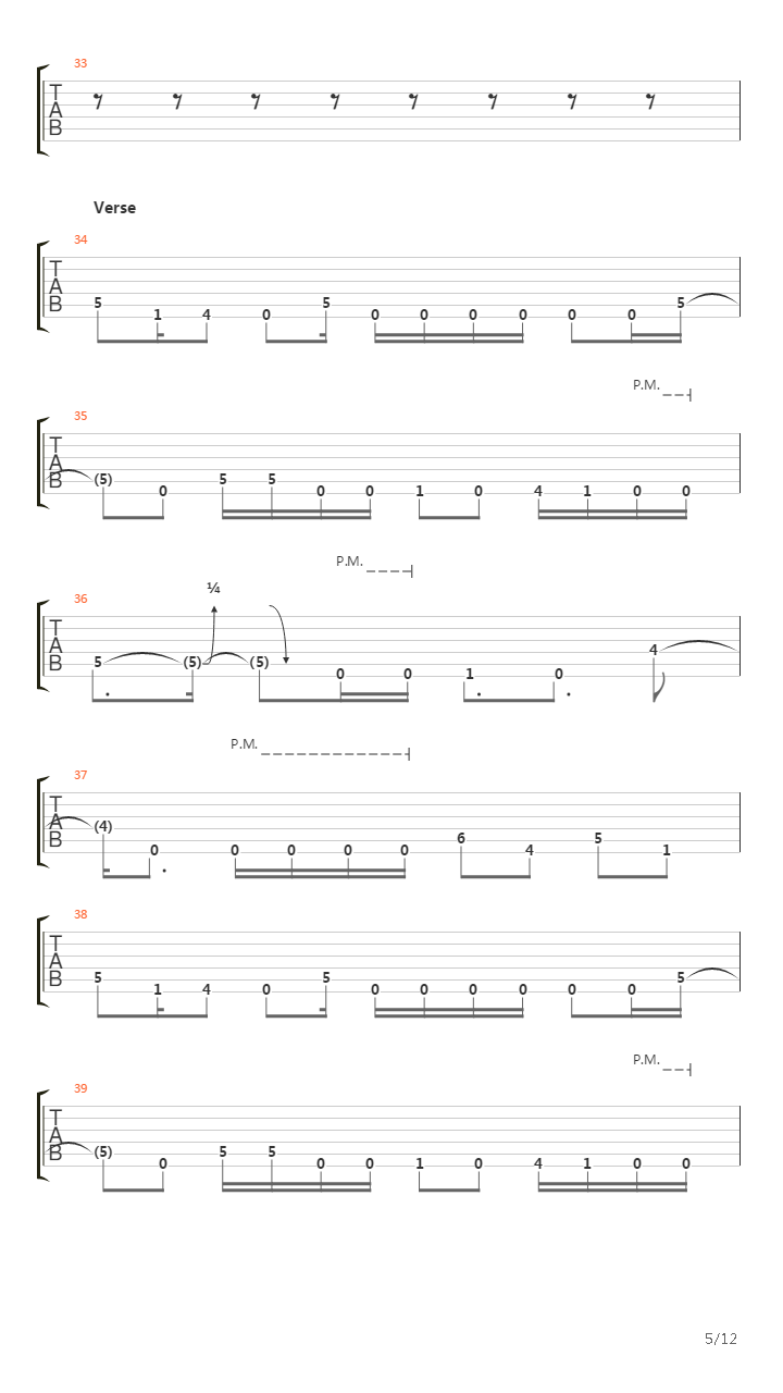 Solace吉他谱