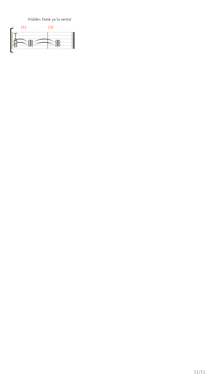 In A Row吉他谱