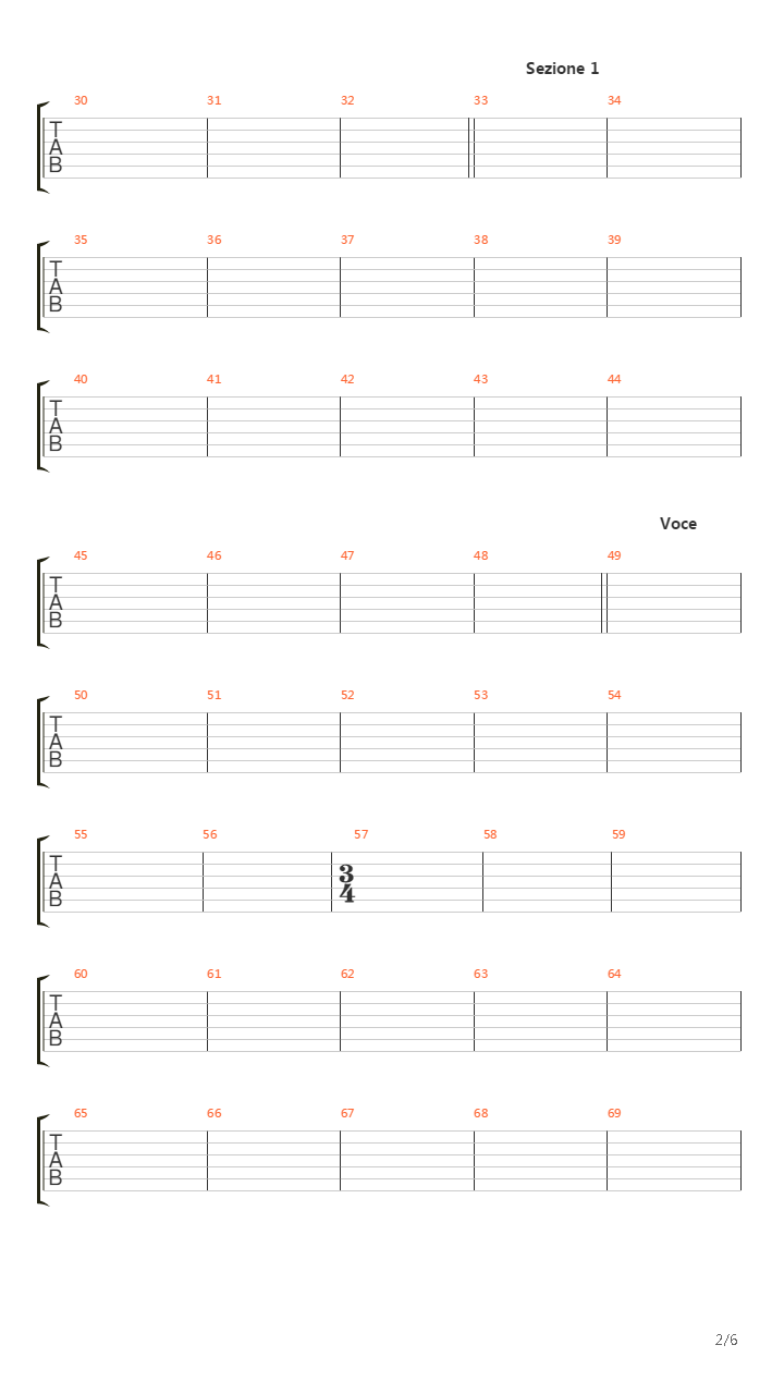 The Music吉他谱