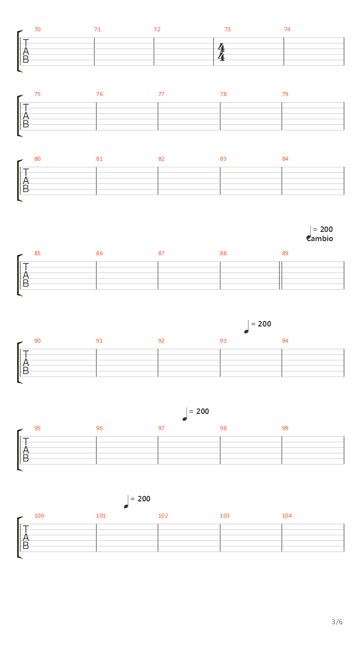 The Music吉他谱