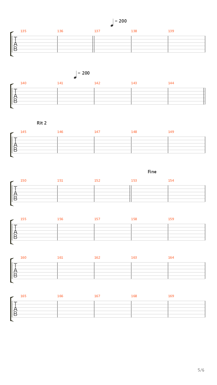 The Music吉他谱