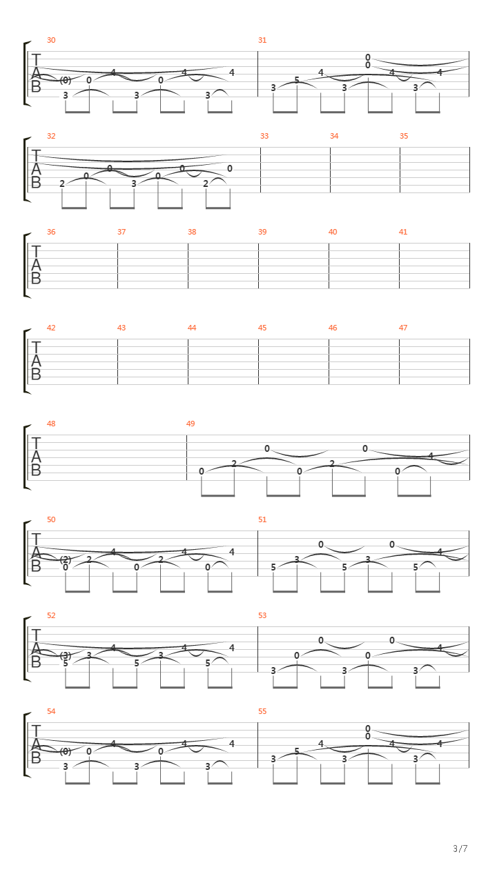 Verne吉他谱