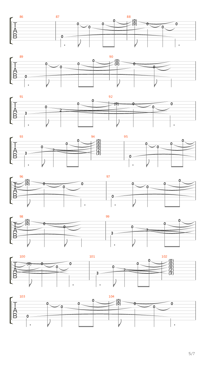 Verne吉他谱