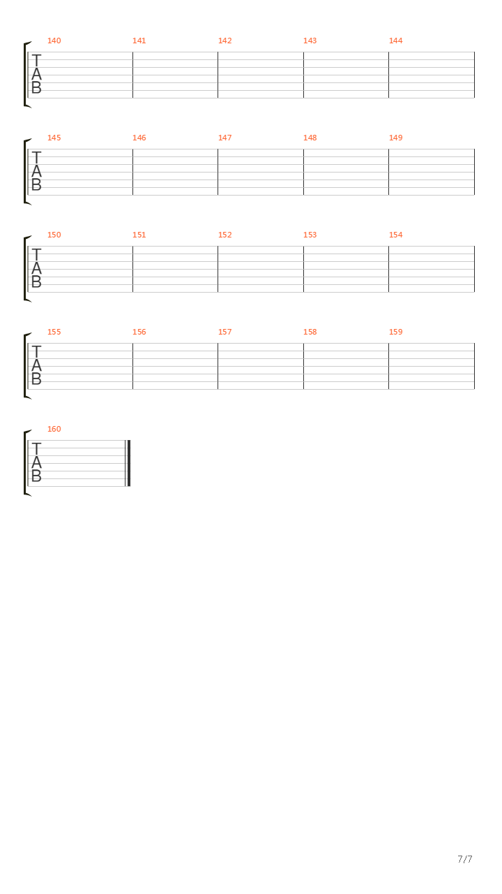 Verne吉他谱