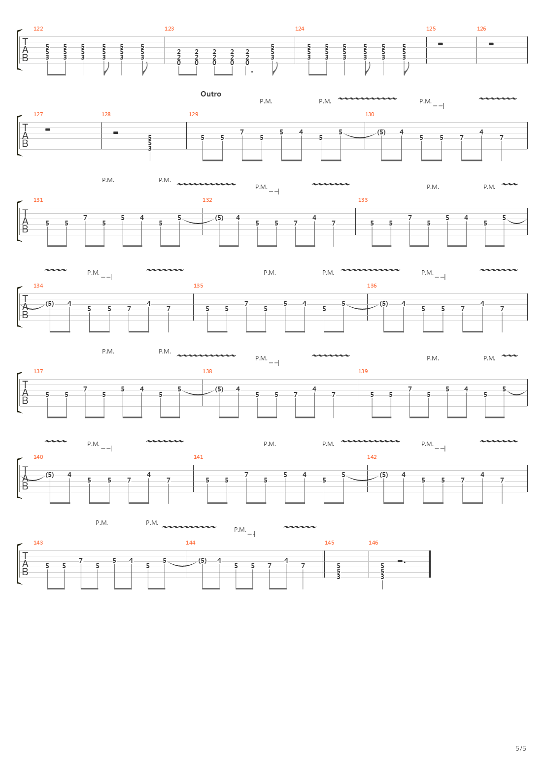 Efectos Secundarios吉他谱