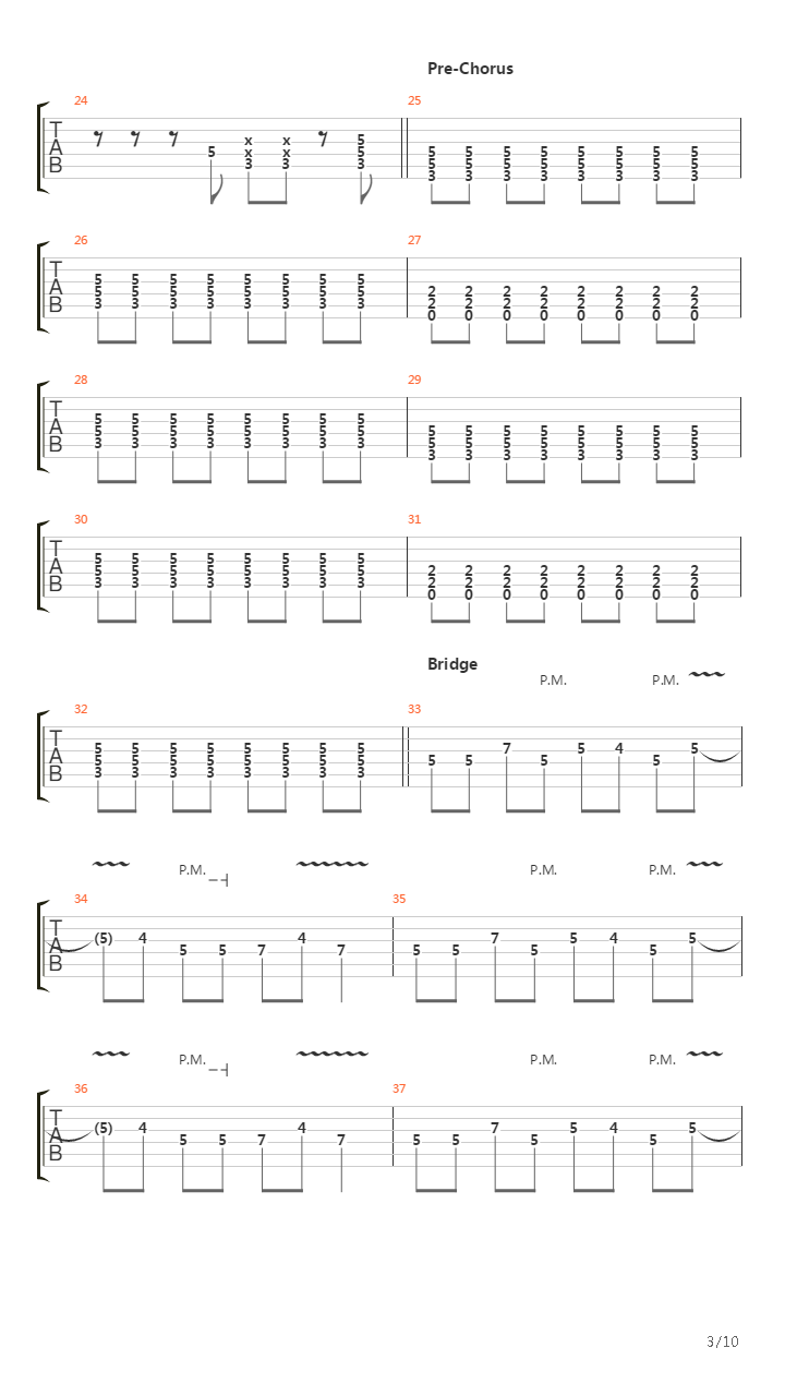Efectos Secundarios吉他谱