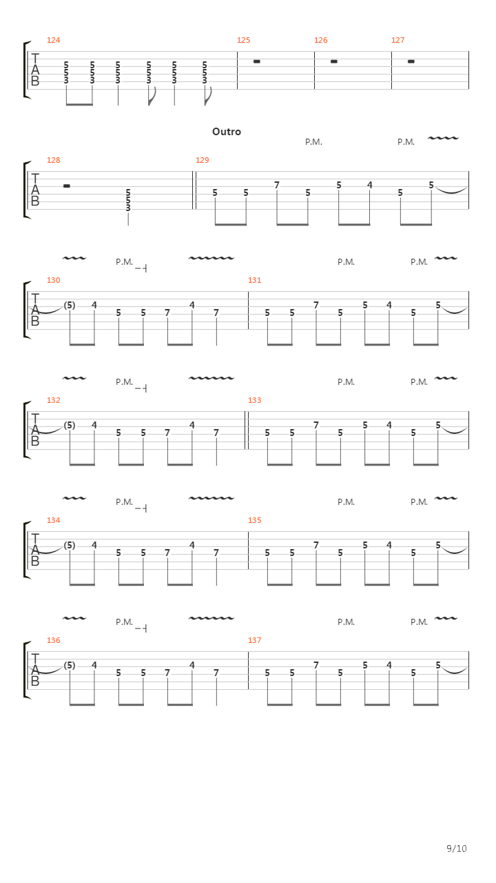 Efectos Secundarios吉他谱