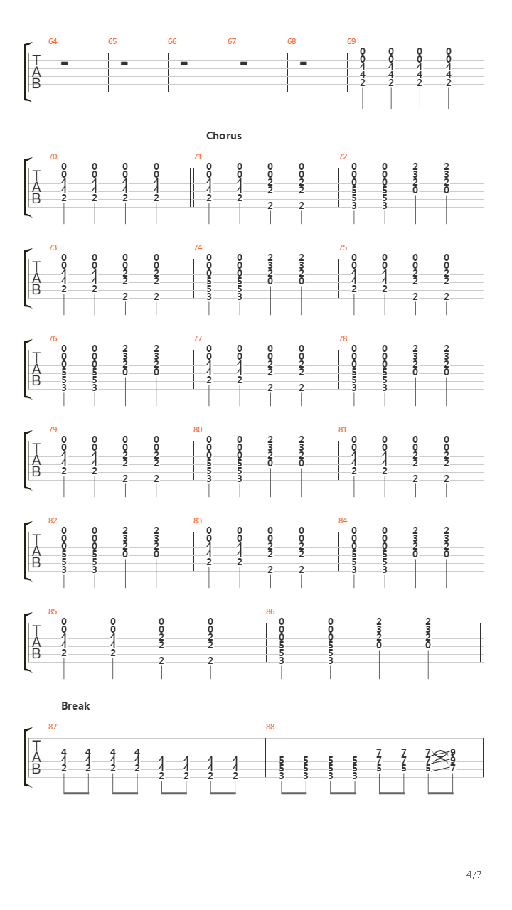 Teppu Surudoku Natte吉他谱