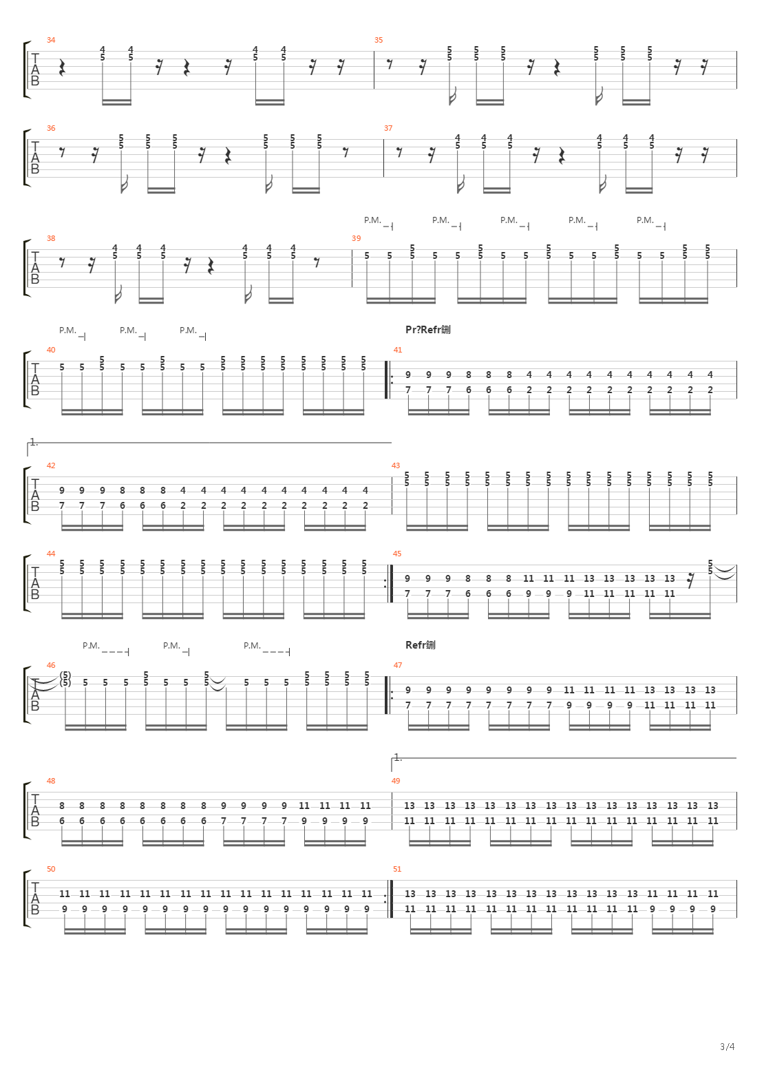 Alem De Mim吉他谱