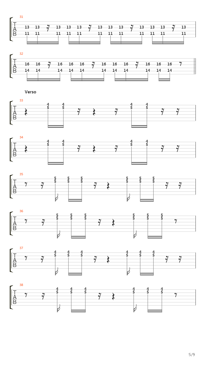 Alem De Mim吉他谱
