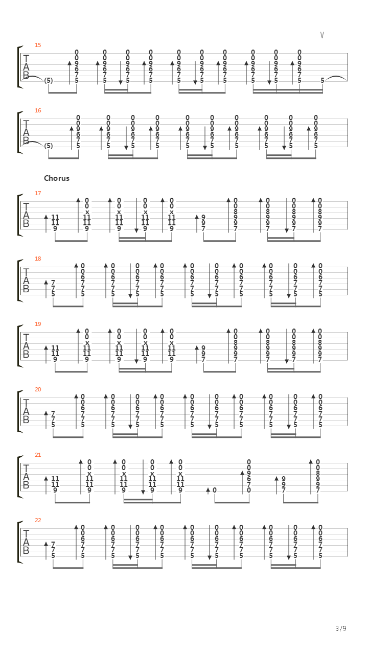 A Part Of Me吉他谱