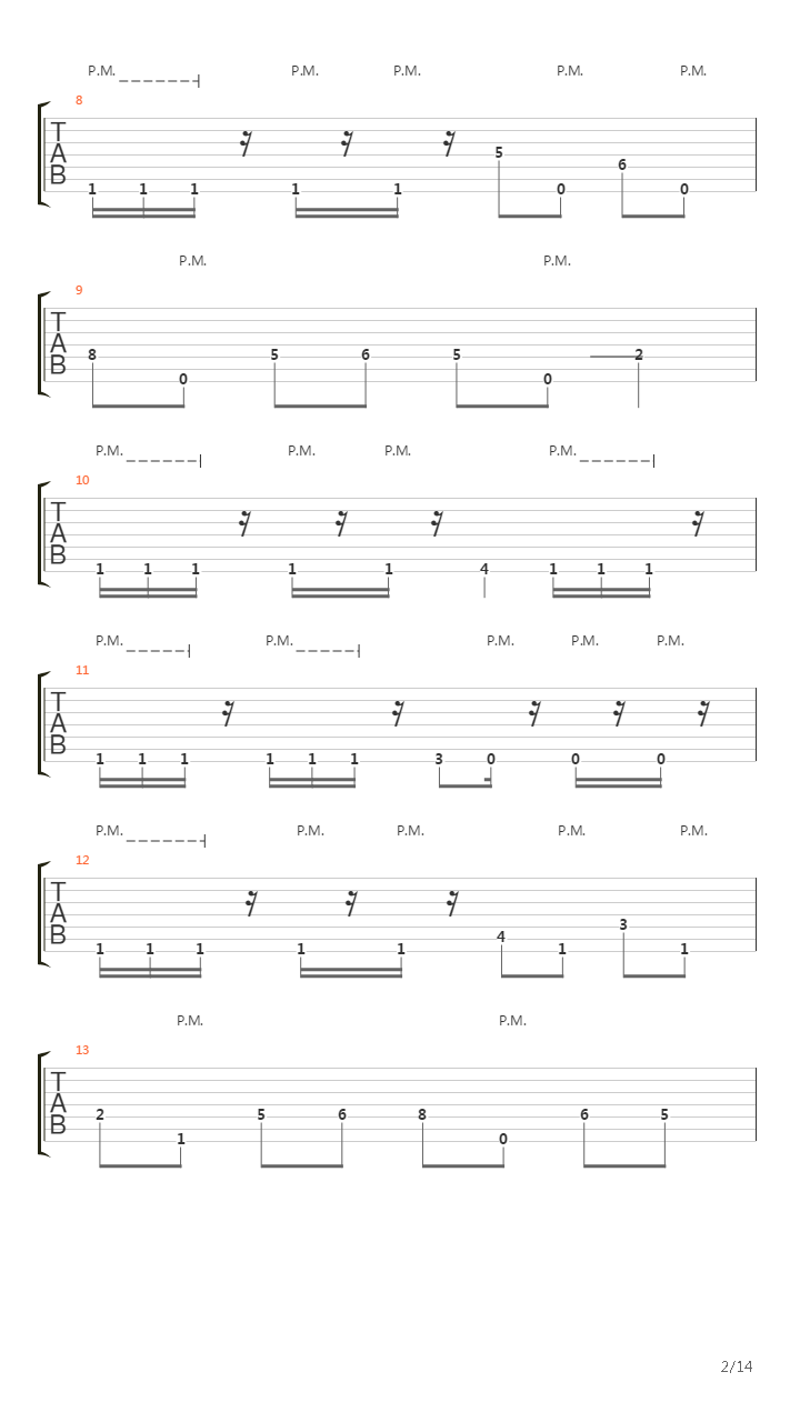 Powercore吉他谱