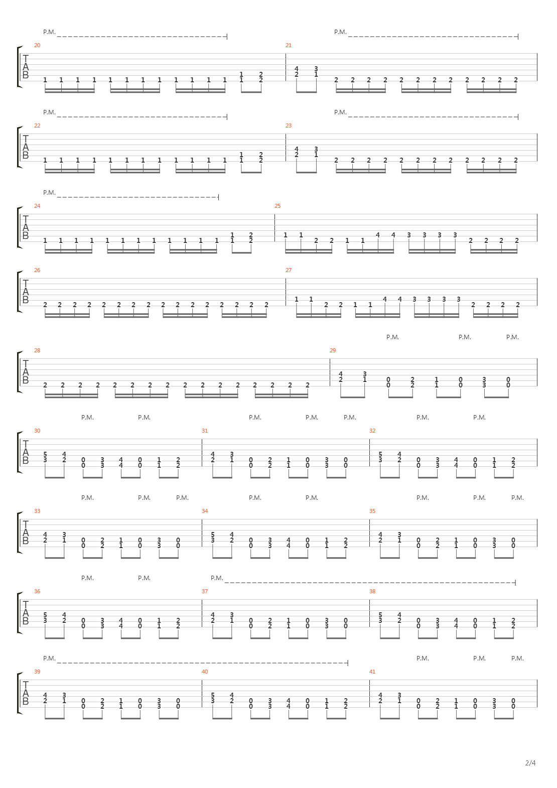 Population Control吉他谱