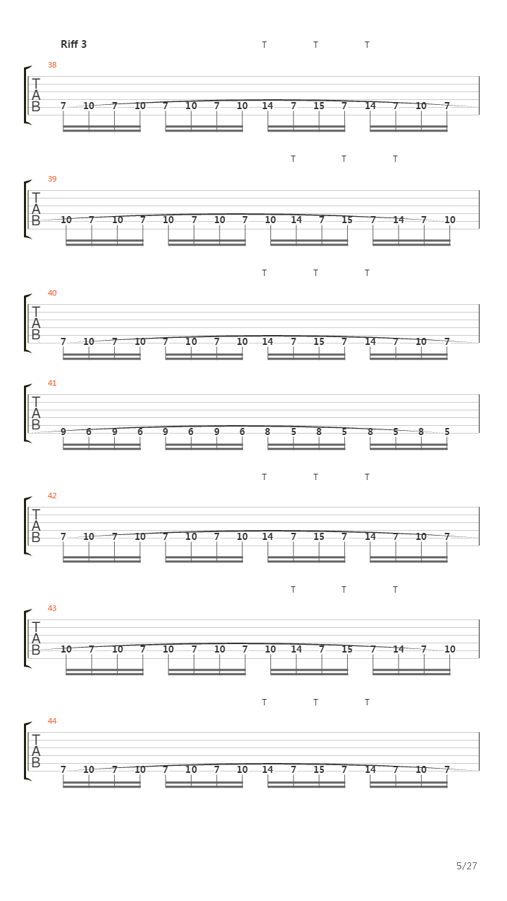 Across Heracles Towards吉他谱