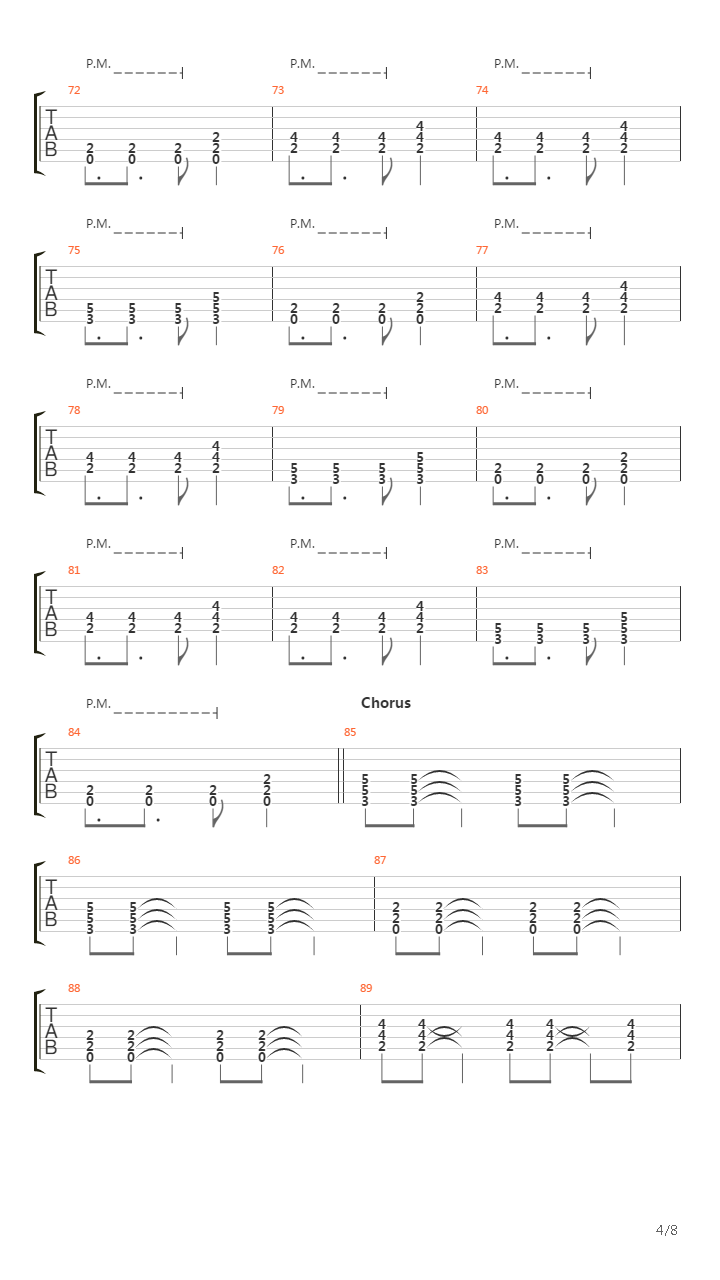 Hope Dies First吉他谱