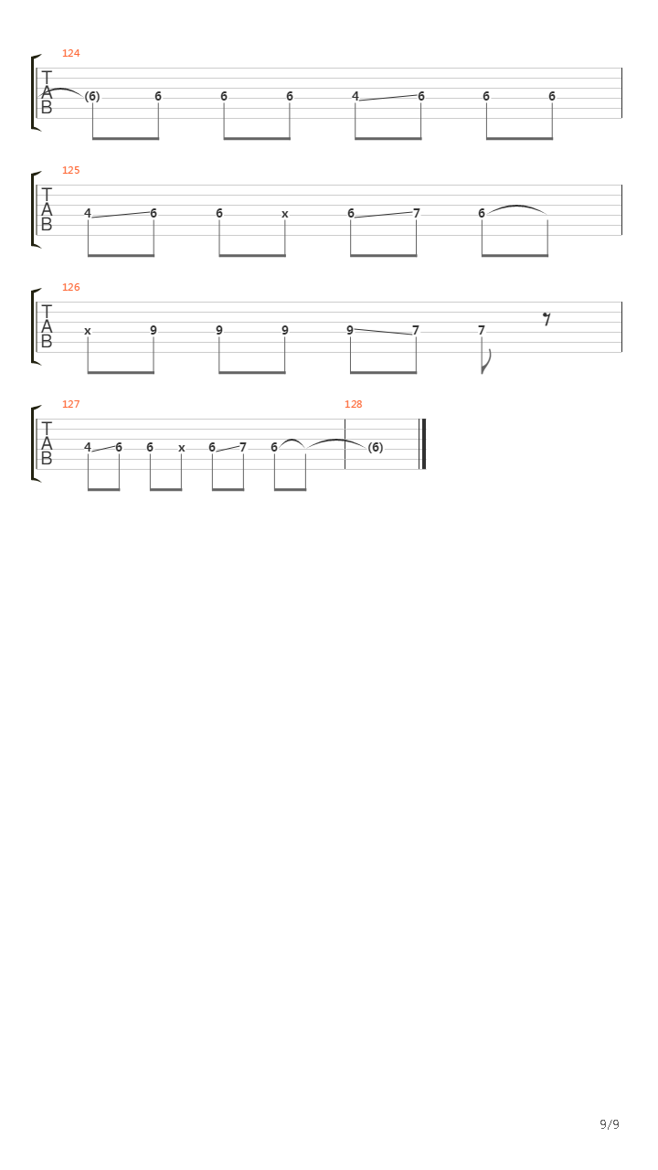 Andar Na Pedra吉他谱