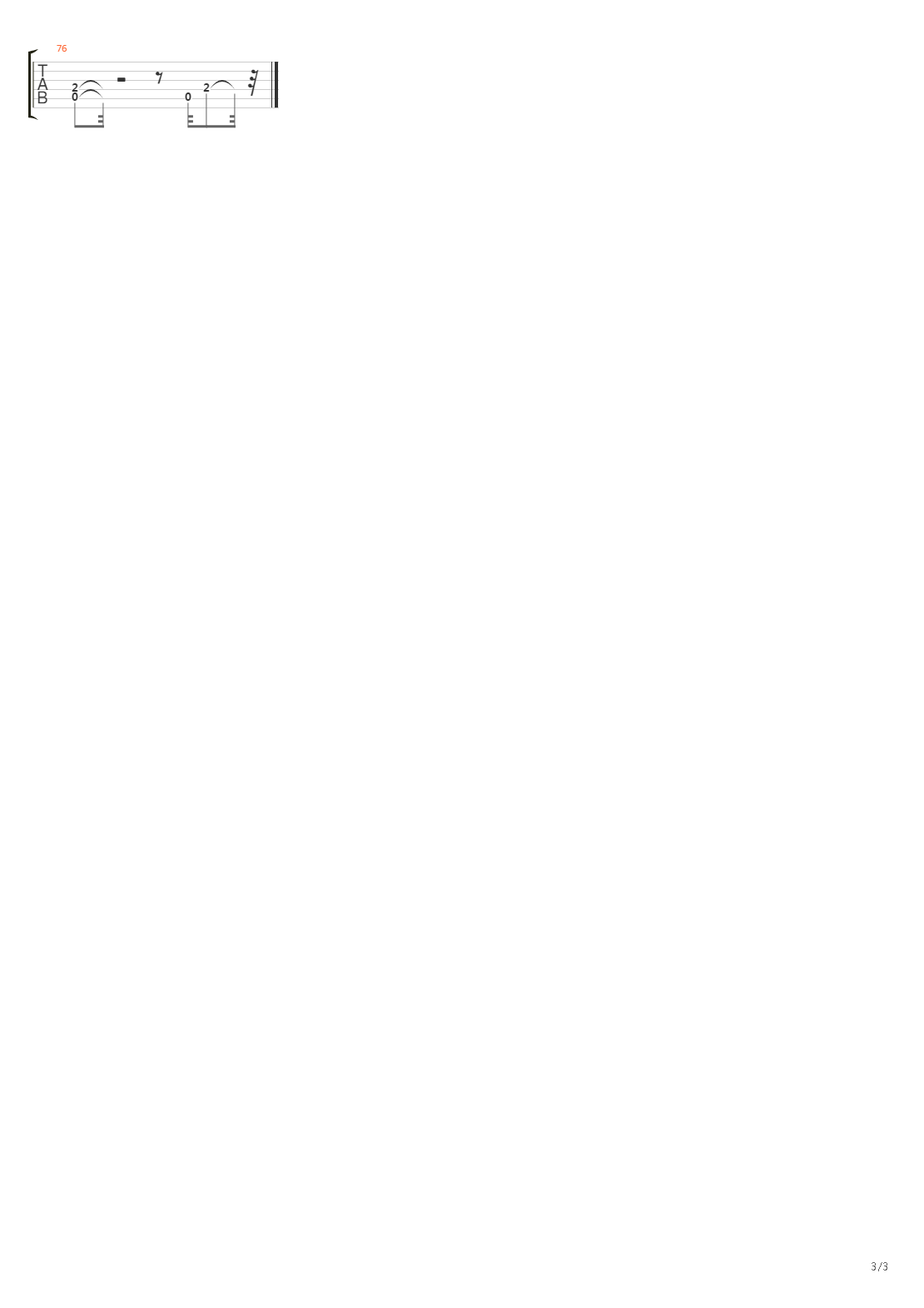 Marujo吉他谱