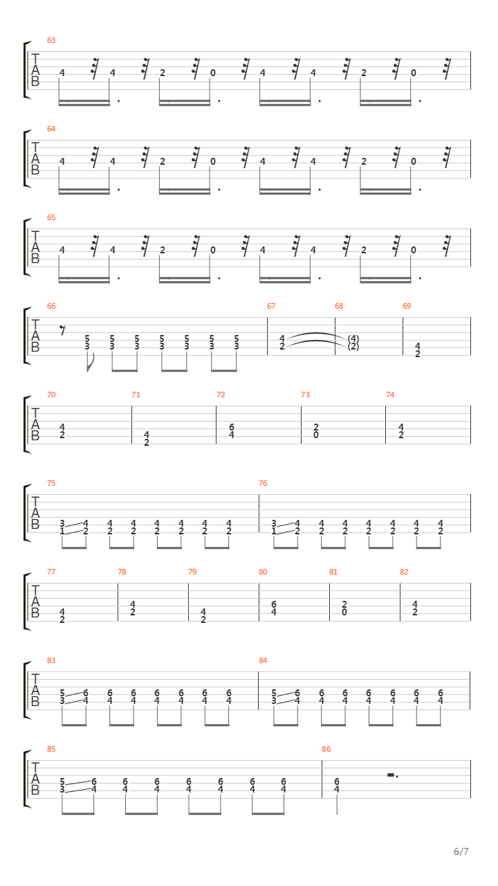 Opa Pera Caceta吉他谱