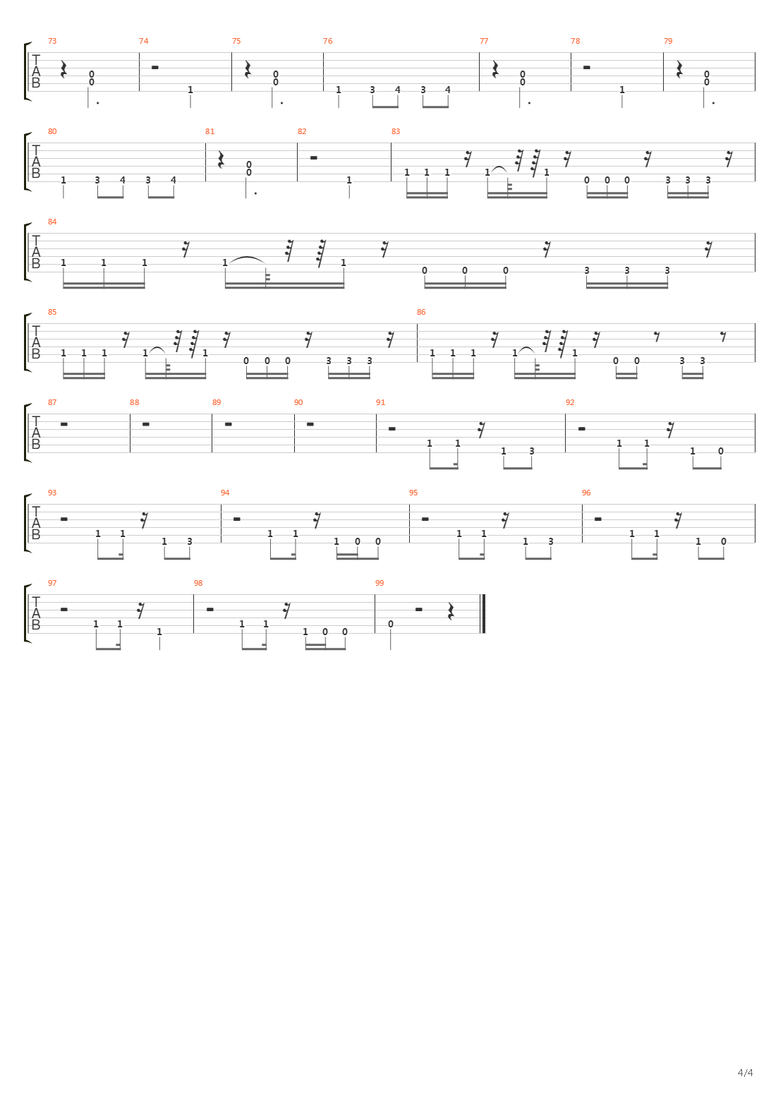 Tora吉他谱