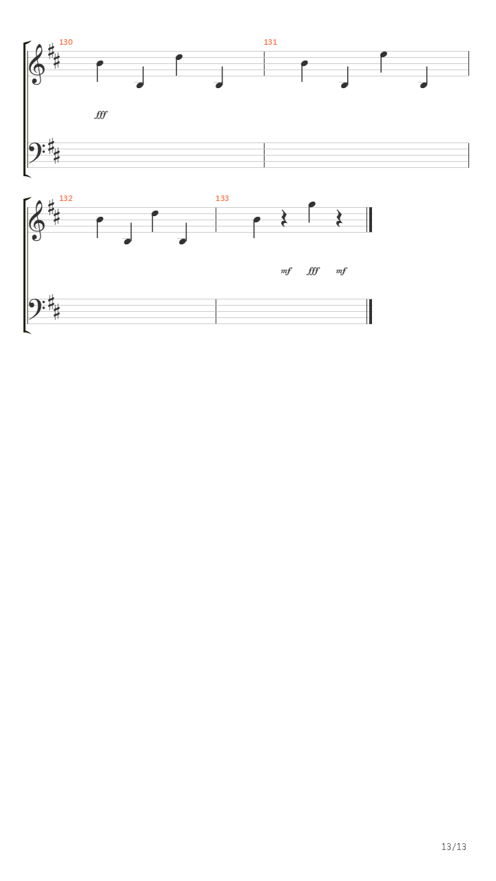 Days Of Revenge吉他谱