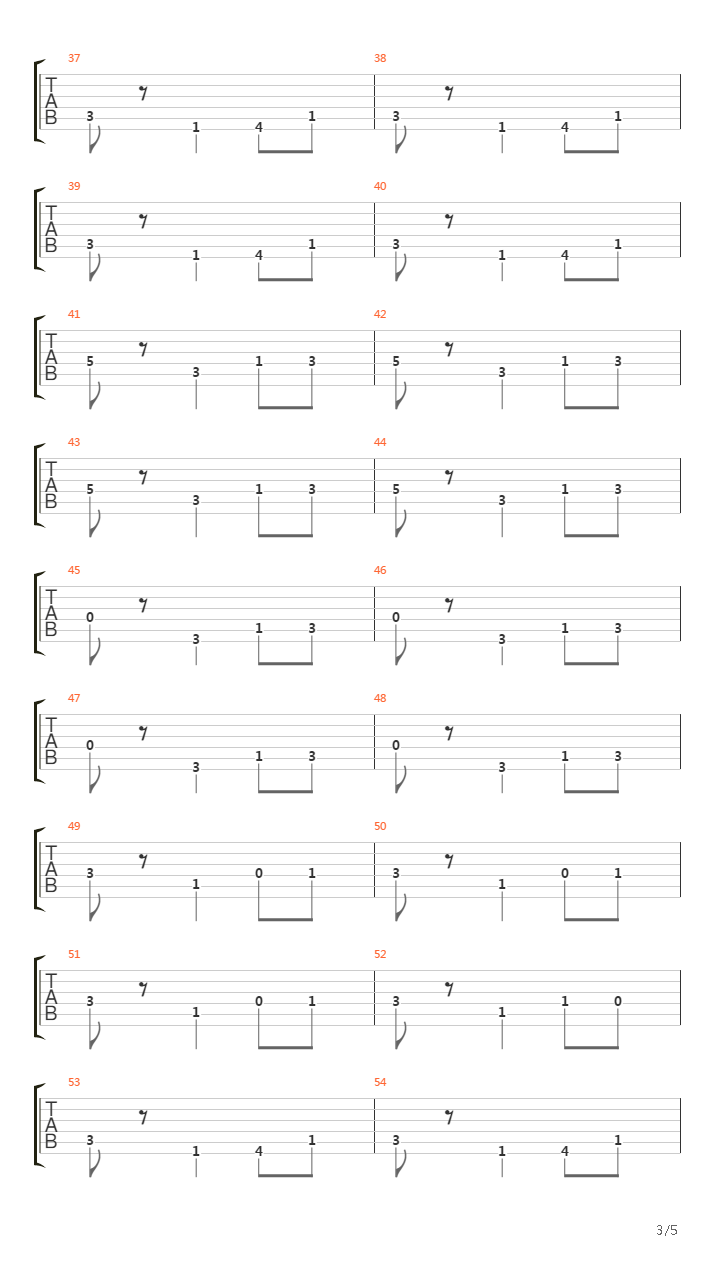 Game Of Thrones Title Sequence吉他谱