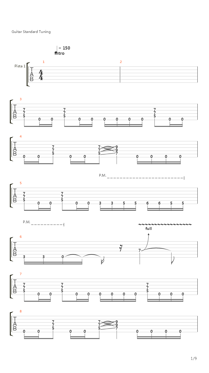 Agord La Bruja吉他谱