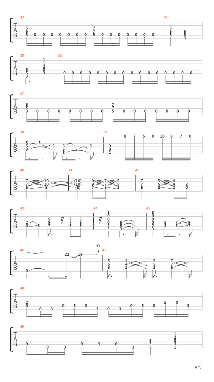 Angeles De Acero吉他谱