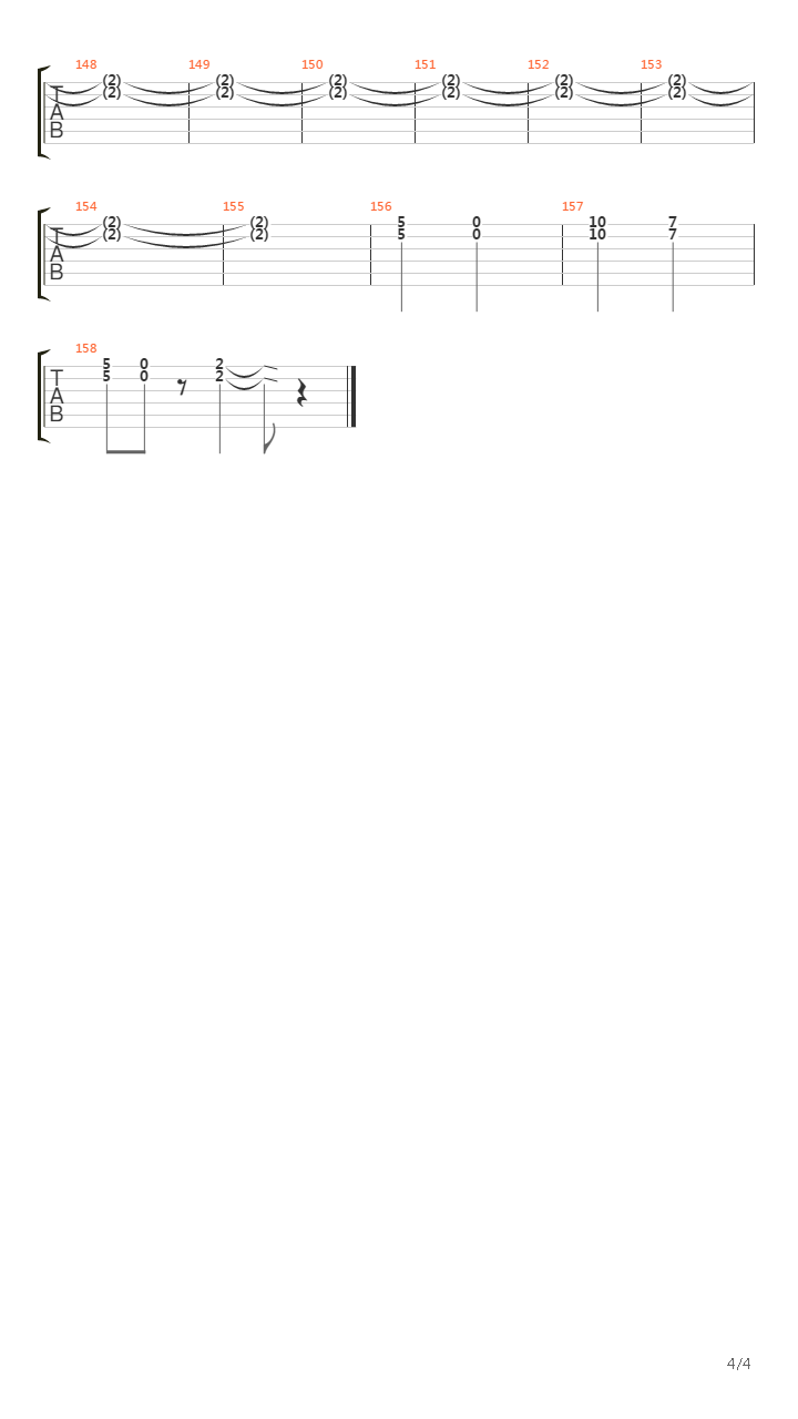 Caballo Salvaje吉他谱