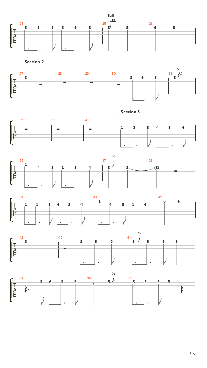 El Beso De La Bruja吉他谱