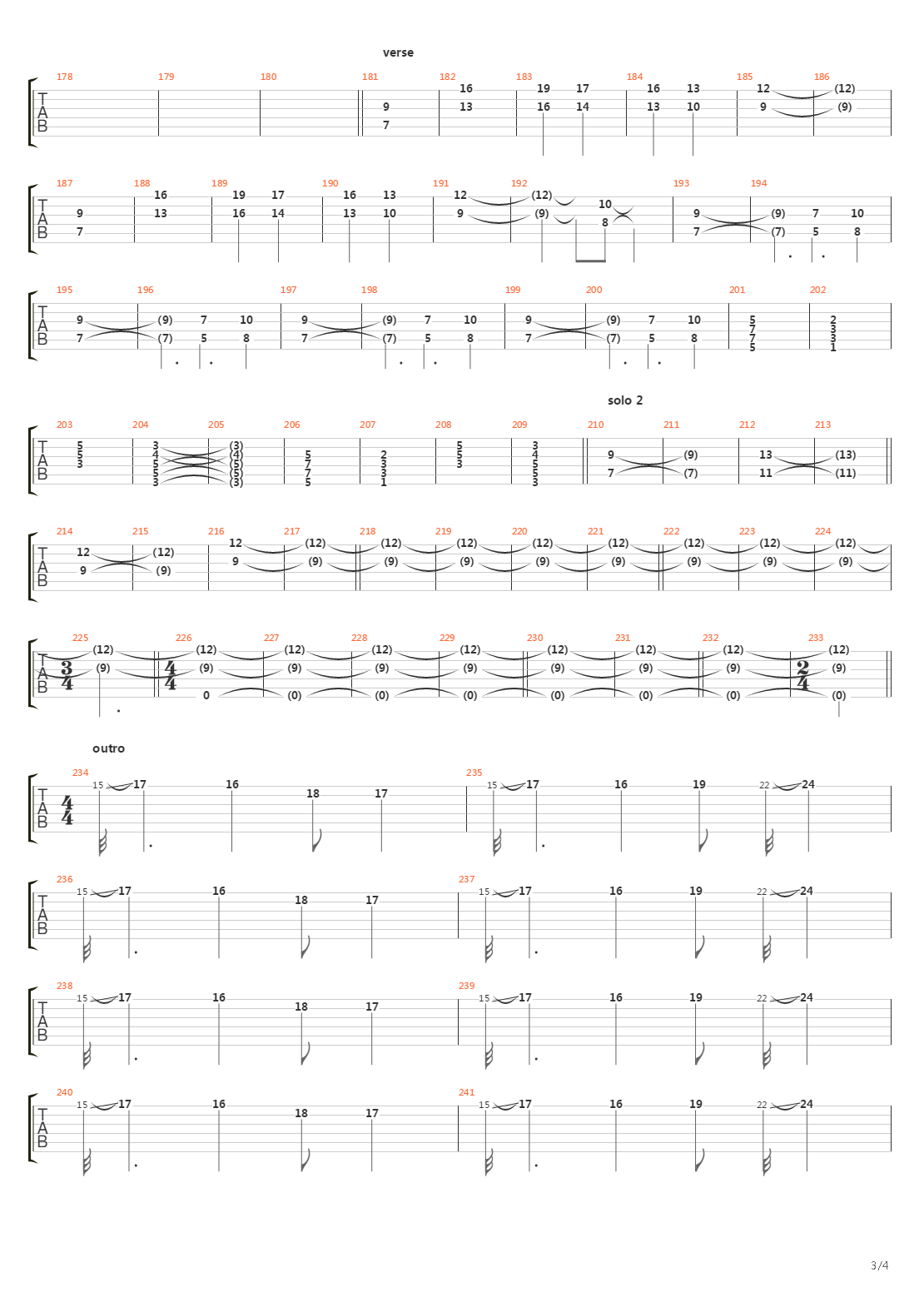 El Camino Del Sol吉他谱