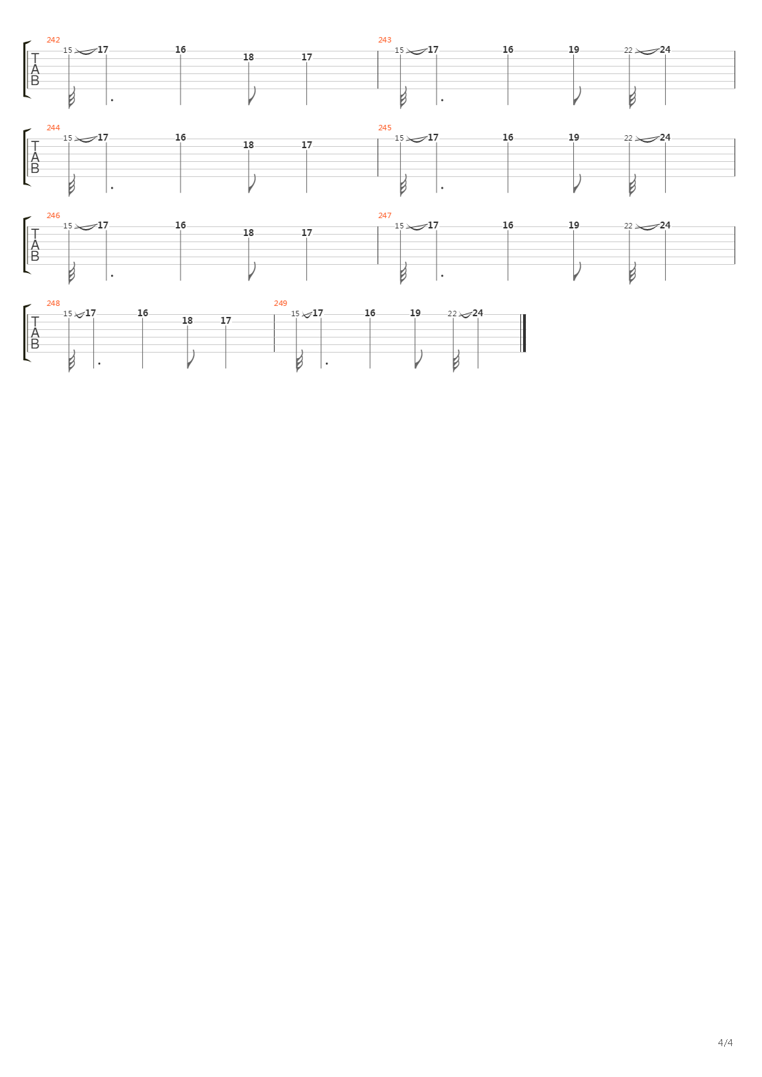 El Camino Del Sol吉他谱