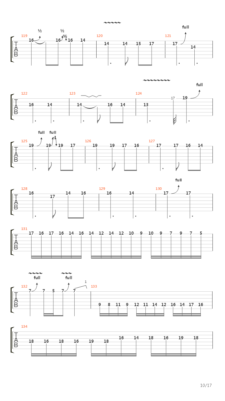 Guerrero Del Arco Iris吉他谱