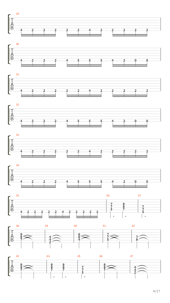 Guerrero Del Arcoiris吉他谱