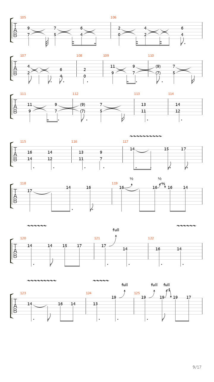 Guerrero Del Arcoiris吉他谱