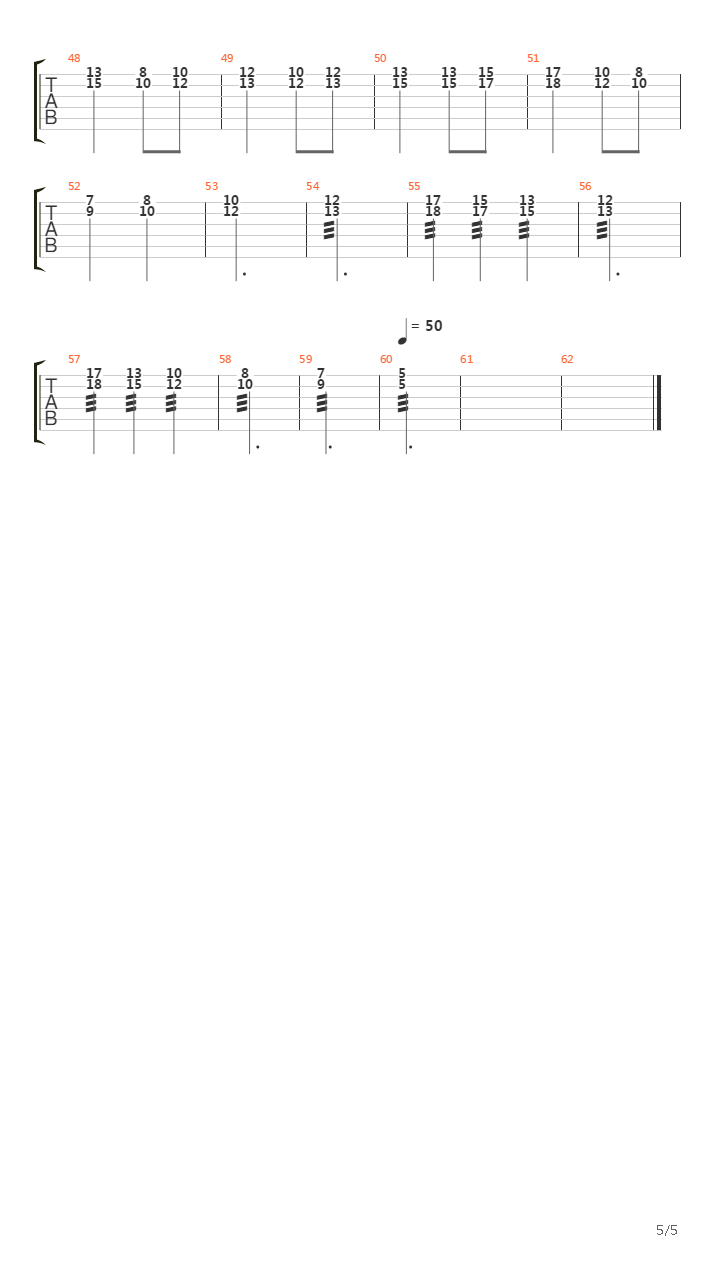 Otono Medieval吉他谱