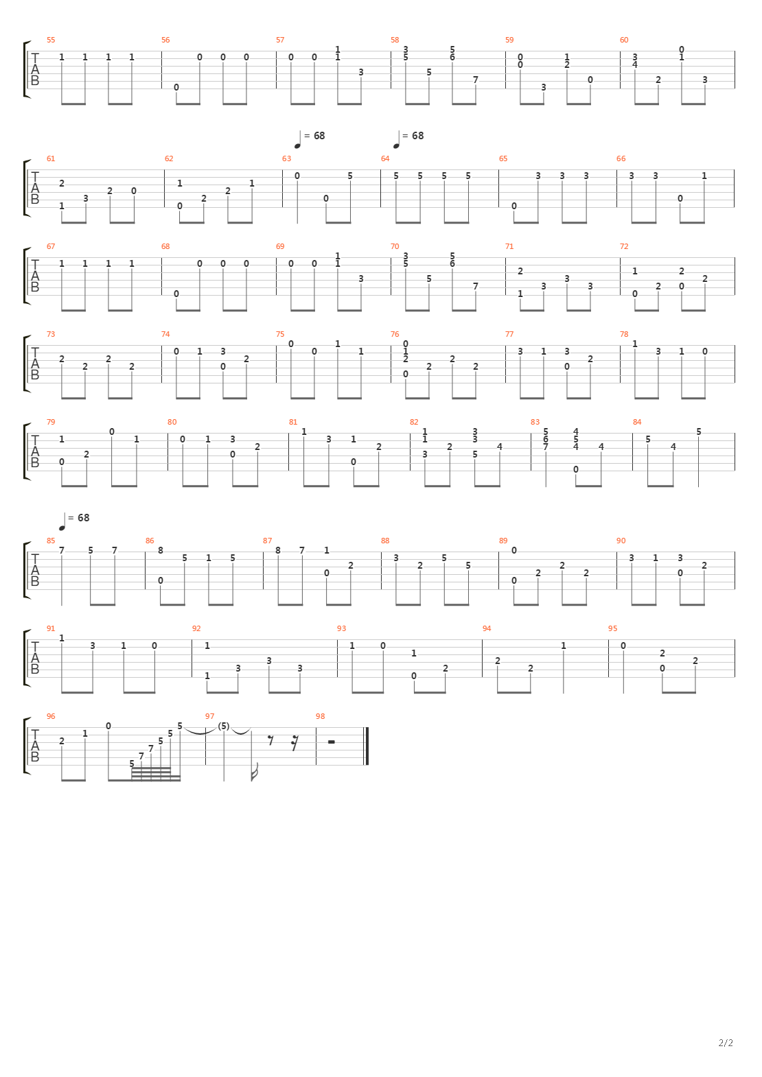 Otoo Medieval吉他谱