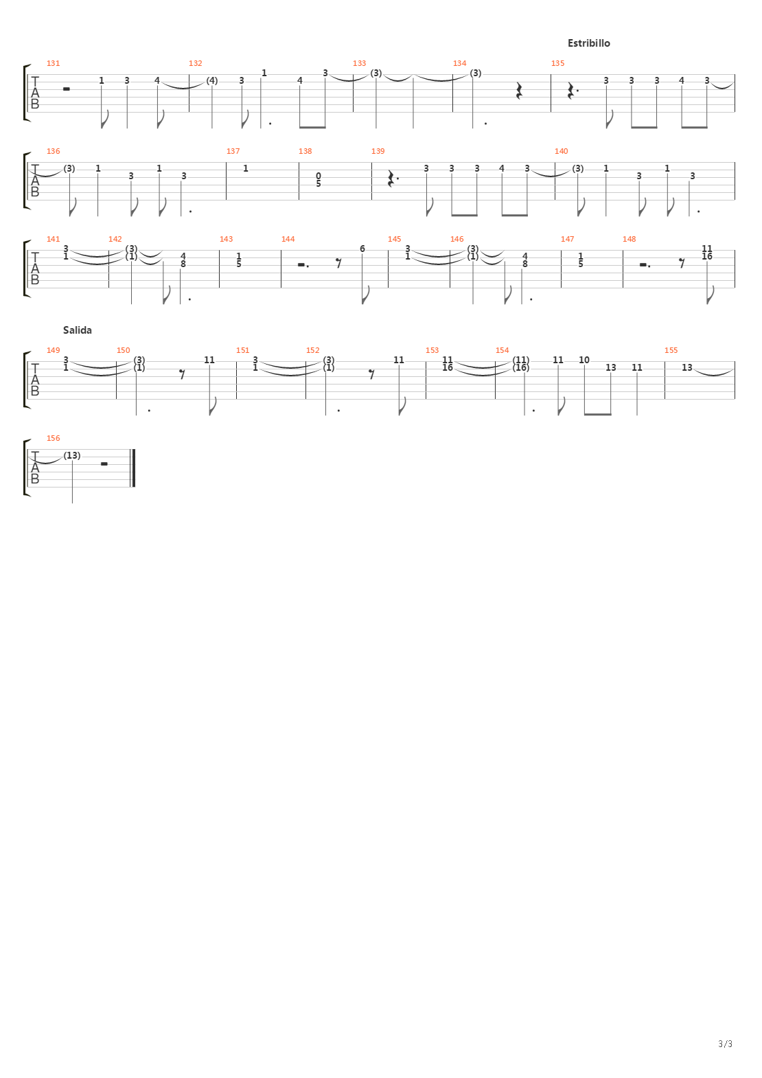 Patria吉他谱