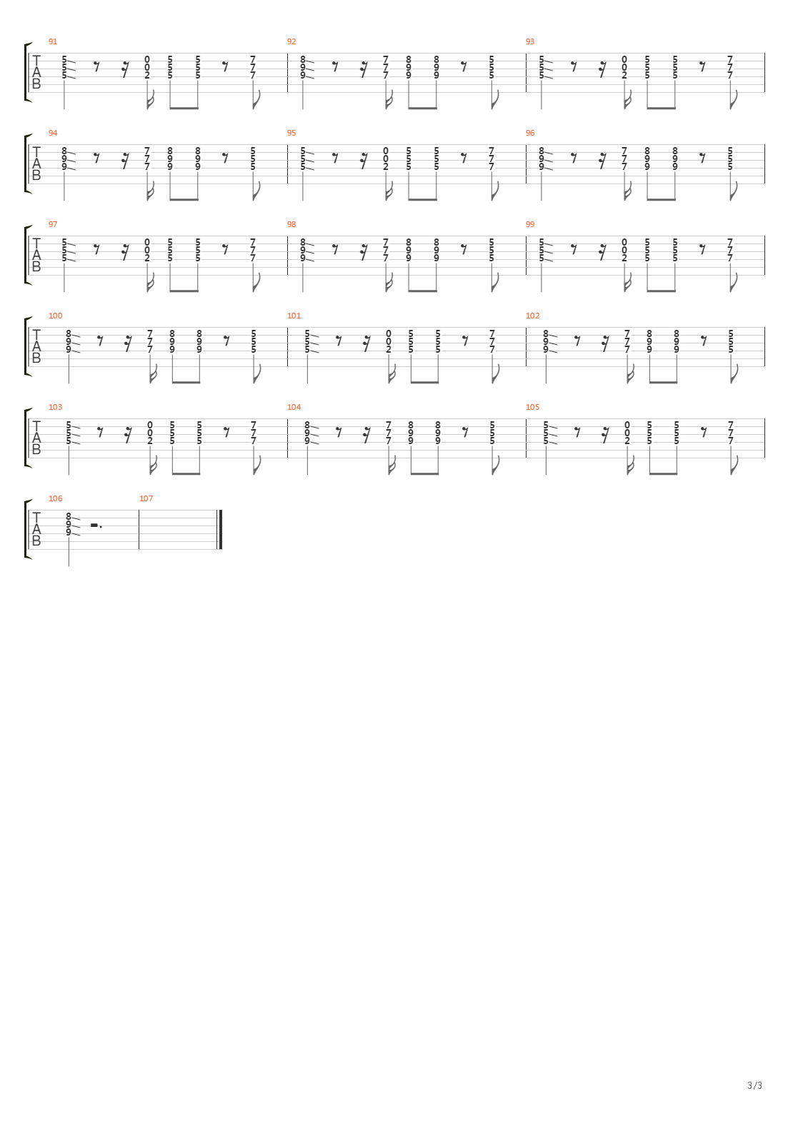 El Pico吉他谱