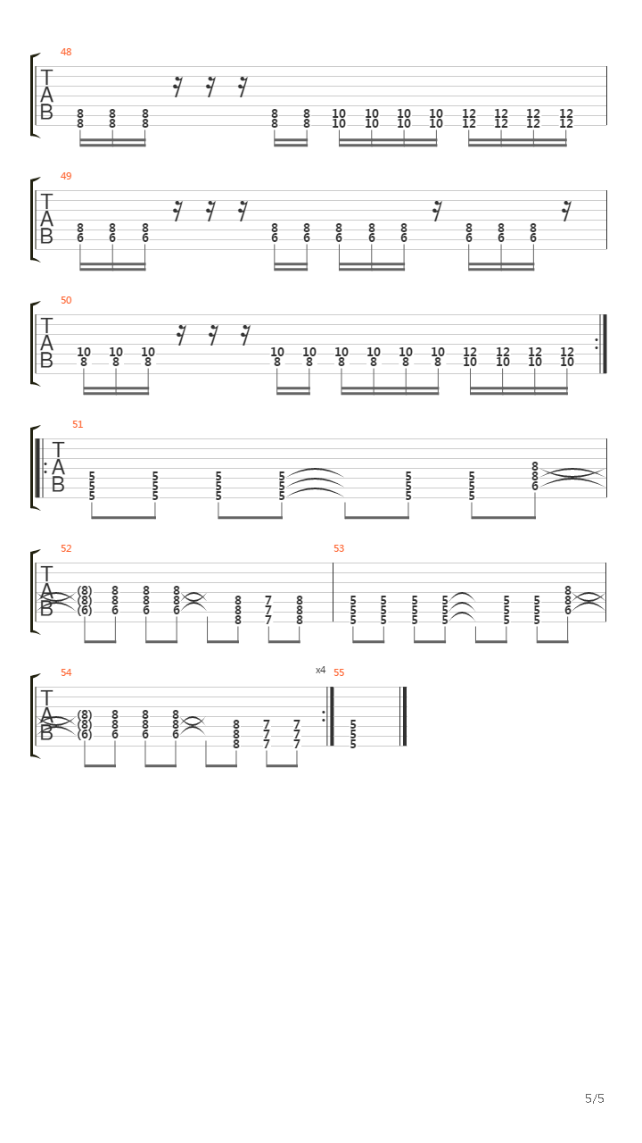 Lat Napalmen Regna吉他谱