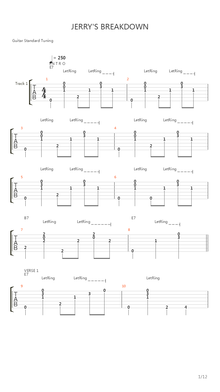 Georgia On My Mind吉他谱