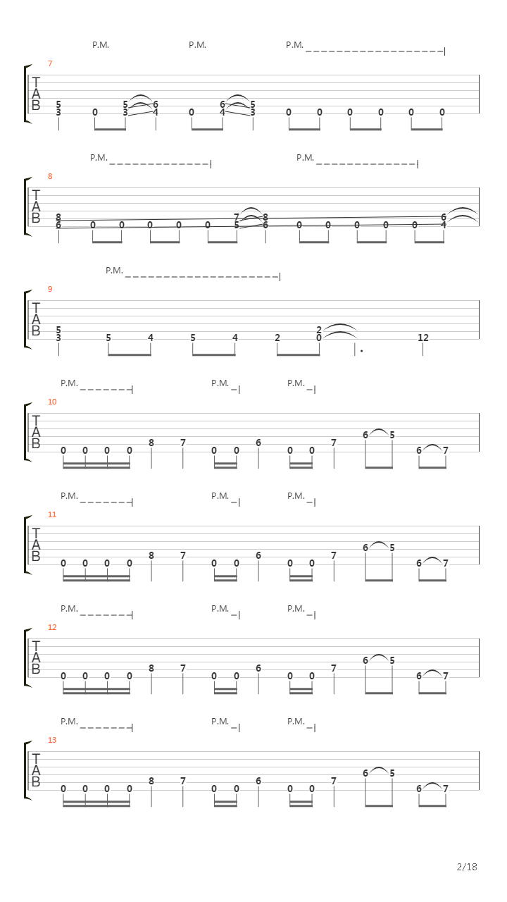 Miami吉他谱