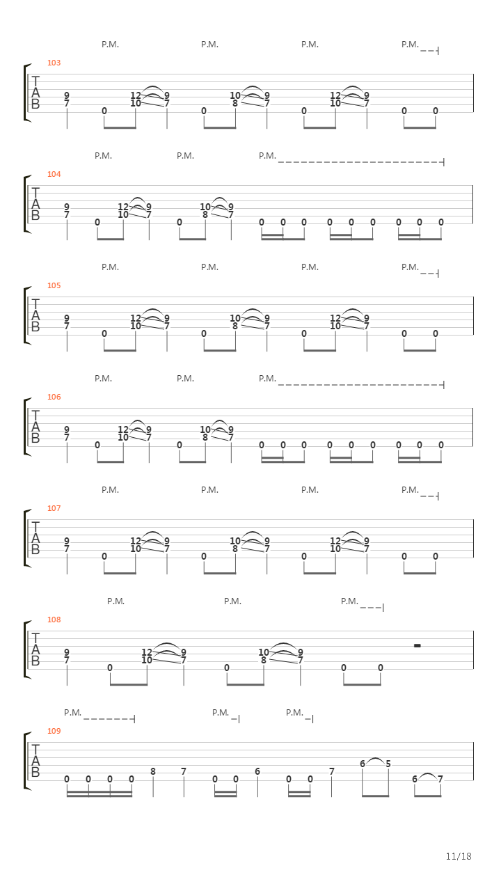 Miami吉他谱